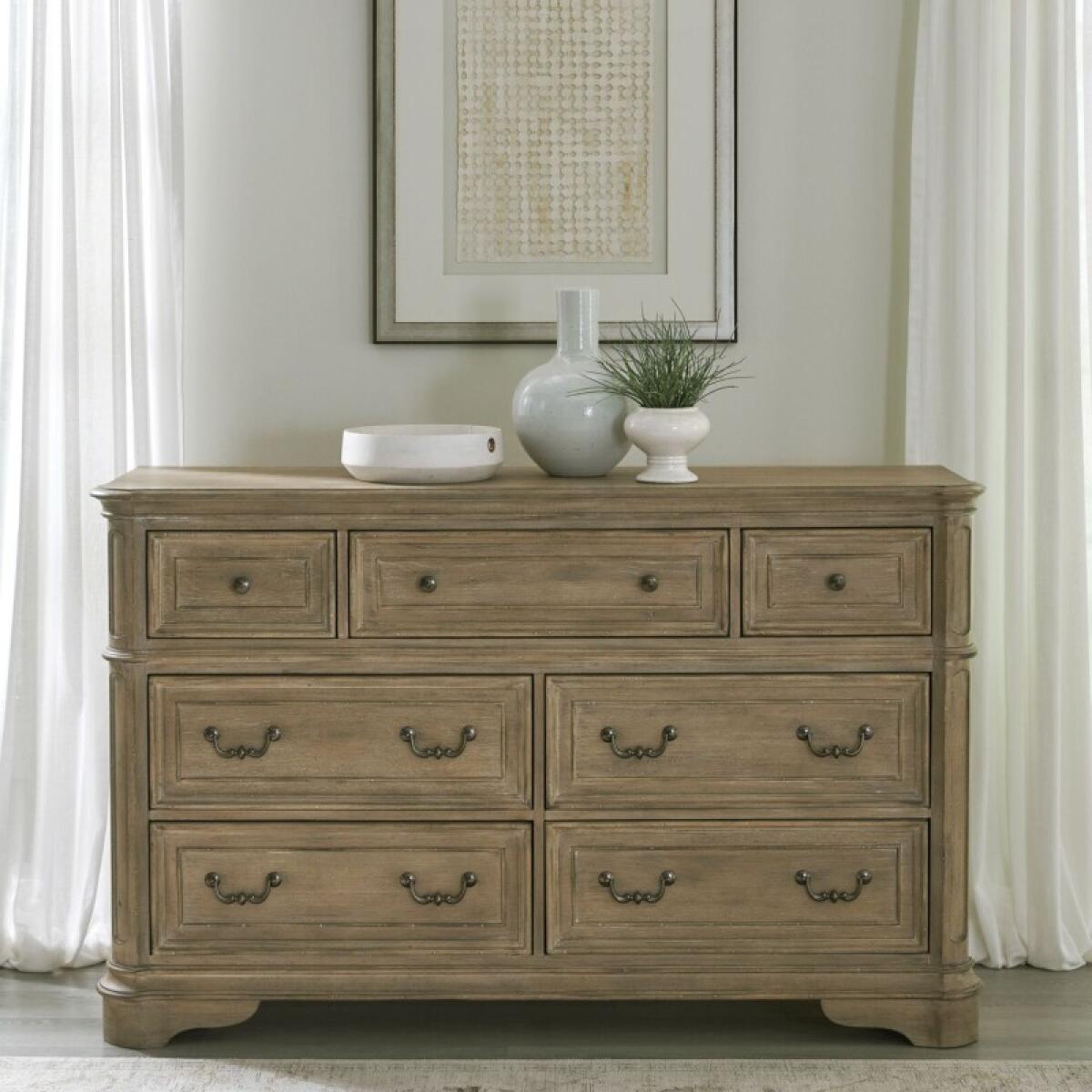 Magnolia Manor 7 Drawer Dresser Dressers Brown 2 Magnolia Manor 7 Drawer Dresser Dressers Brown 2