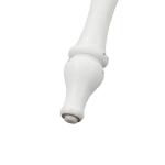 Magnolia Manor Leg Table Dining Tables Antique White & Weathered Bark 21