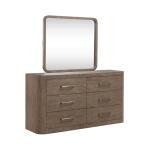 South Bend Dresser & Mirror Dressers Brown 12