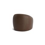 Garner Leather Barrel Swivel Chair - Image 6