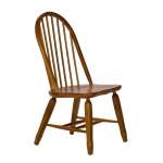 Treasures Bow Back Side Chair - Oak - Image 5