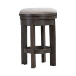 Lennox Hill Uph Swivel Console Stool Barstools Bark 12