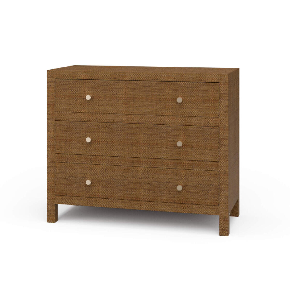 ff0e4fe2126428117e7214ac6d099806 Kagu 3 Drawer Dresser W/ Rattan - Image 1