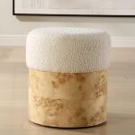 Swirls Ottoman Ottomans & Poufs Cream 12