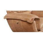 Dunn Leather Swivel Arm Chair Chairs Bassett Furniture 29