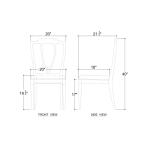 Sydney Dining Chair Chairs & Benches Batavia Black 21