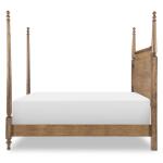 Complete High/low Poster Bed 5/0 Queen Beds Barnwood Oak 20