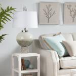 Silver Coral Table Lamp - Image 3