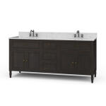 Cholet Double Vanity W/ Sink & Marble Top