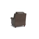 Magnificent Motion Leather Panel Arm Power Wall Recliner - Image 6