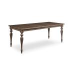 Amelia Maple Rectangle Dining Table with Leaf