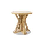 Round End Table End tables Brown 10