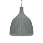 Hampton Rattan Pendant Large