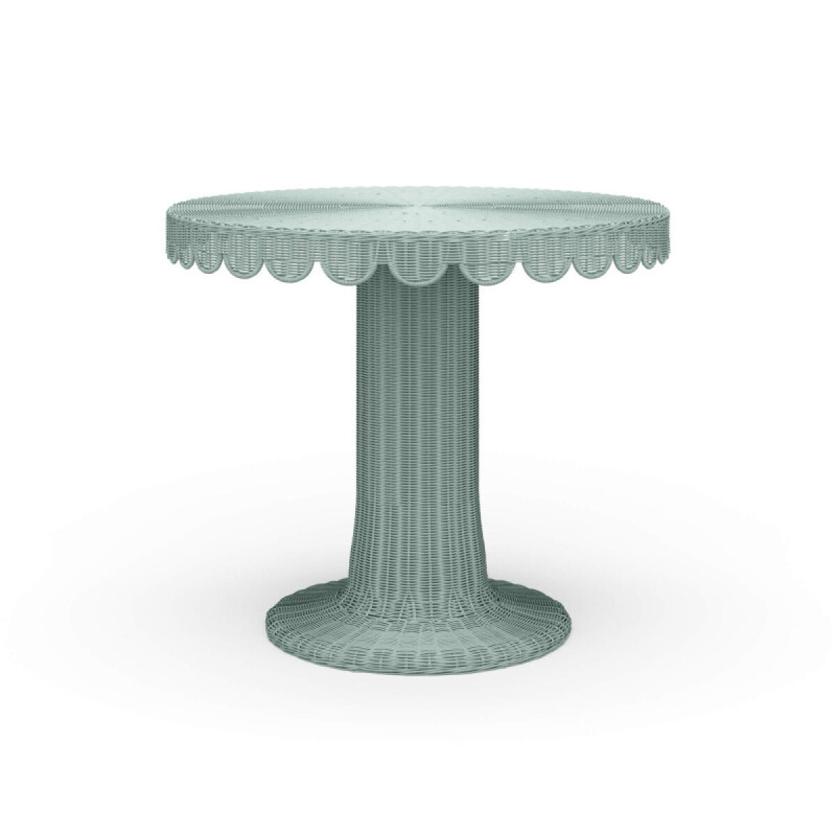 ffcbce7f5623dc52daaedb5cdc4a43fc Scalloped Round Bistro Table - Image 1