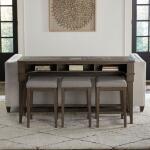 Arrowcreek 4 Piece Set Table Sets Brown 6