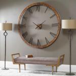Amarion Wall Clock Clocks Brown 7