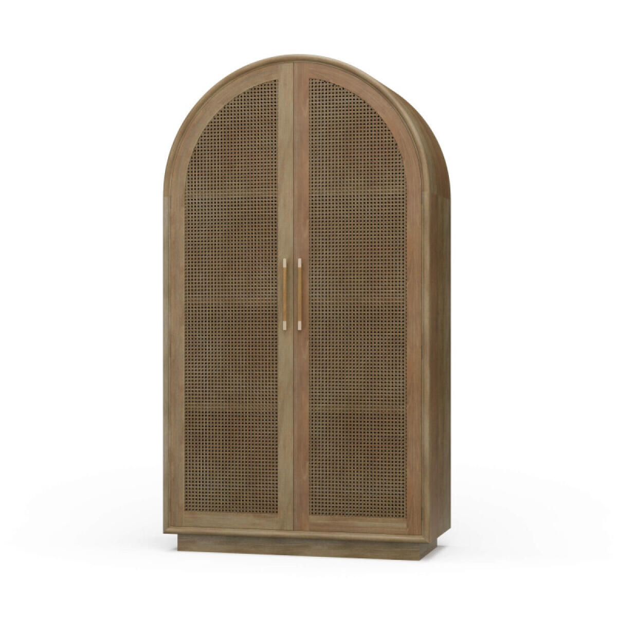 ffe16230436e0a9059fc0ec2d6ce83e4 Vannes Wardrobe W/ Rattan Door - Image 1