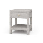Kagu 1 Drawer Nightstand W/ Raffia Nightstands Bramble 14
