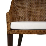 Savanah Rattan Loveseat W/ Cushion - Image 11