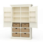 Sonoma Storage Cabinet W/ Baskets Dining Storage Bramble 21