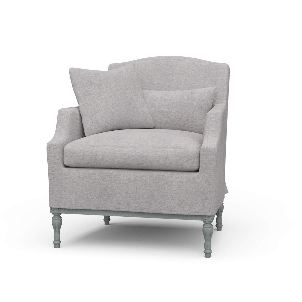 02db7d38fa7500c2e108b3f2b52cf34d St.james Slipcoveed Chair - Image 1