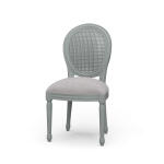 Tulip Rattan Back Dining Chair W/o Fluted Leg