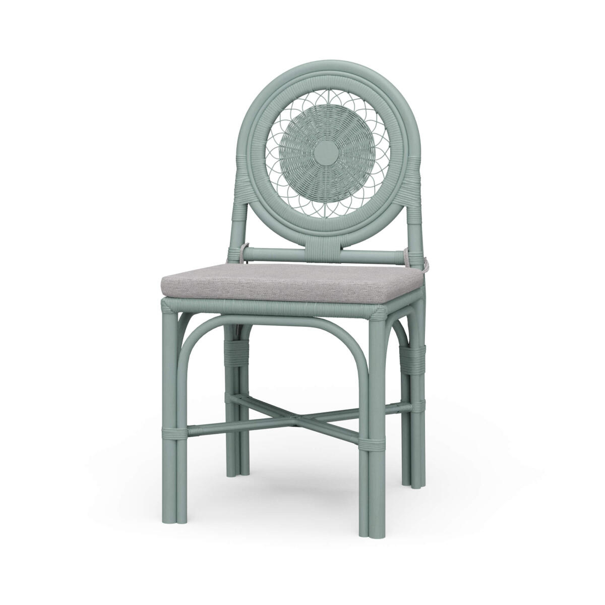 Oceana Rattan Dining Chair Chairs & Benches Blue 2 Oceana Rattan Dining Chair Chairs & Benches Blue 2