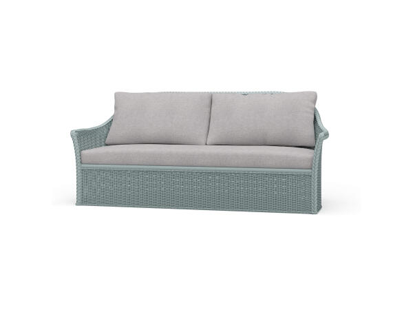 Nantucket Rattan Sofa Sofas Blue