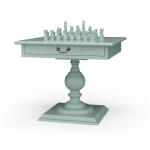 Gloucester Chess Table W/ Drawer