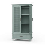 Jamison Wardrobe W/ Rattan Door