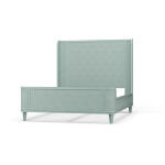 Lexington Bed W/ Rattan