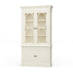 Fiona 4 Door Display Cabinet W/ Glass Shelves