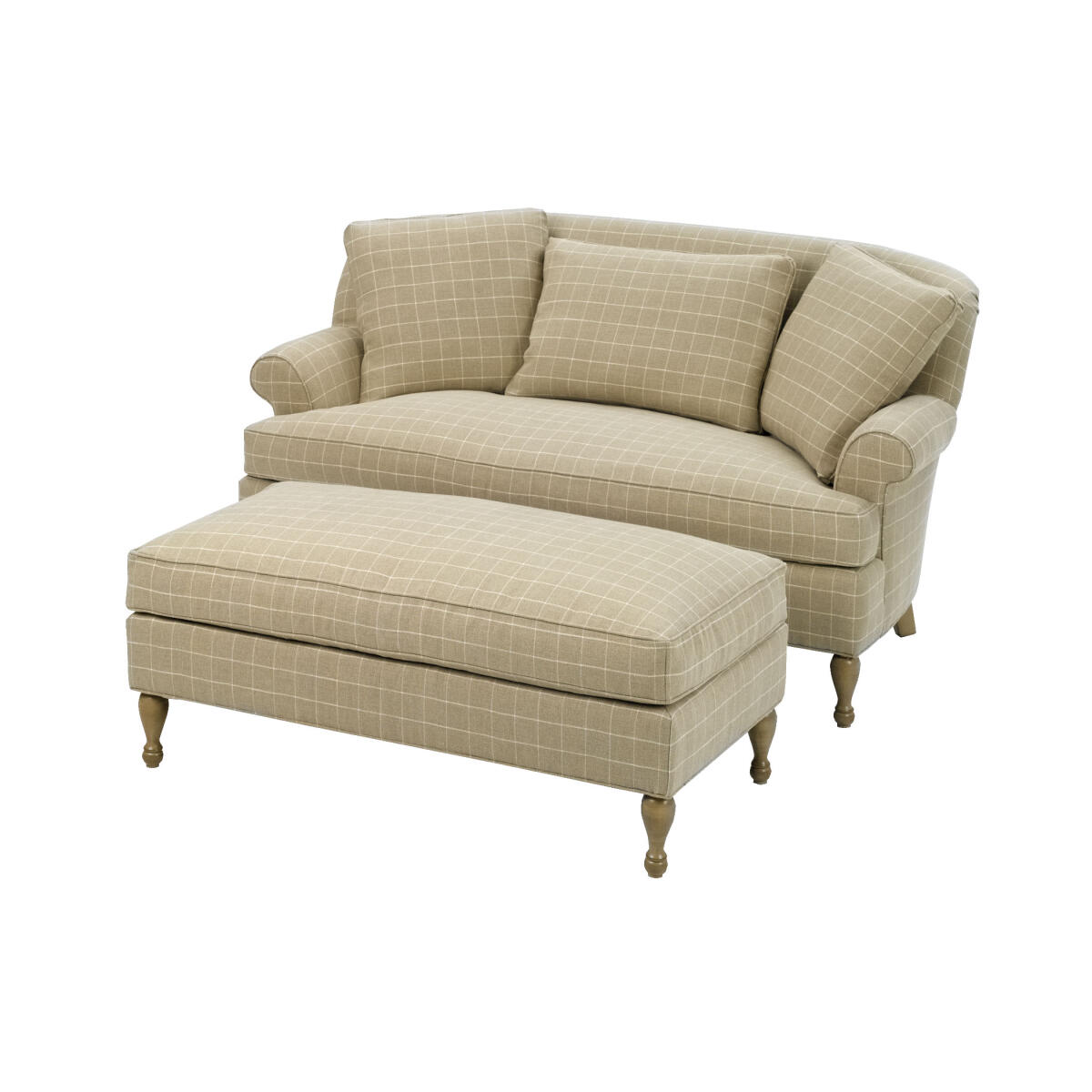 16119f842a8602bc5b88b207dd89d102 1404-70 Madison Settee - Image 1