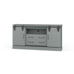 Sonoma Media Console 84” Entertainment Stands Blue 18
