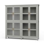 Madrone 8 Door Display Cabinet