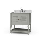 Cottage Guest Vanity W/ Sink & Marble Top