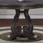 Grant Park Gathering Table Base Dining Table Bases Brown 7