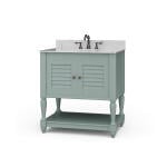 Cottage Guest Vanity W/ Sink & Marble Top