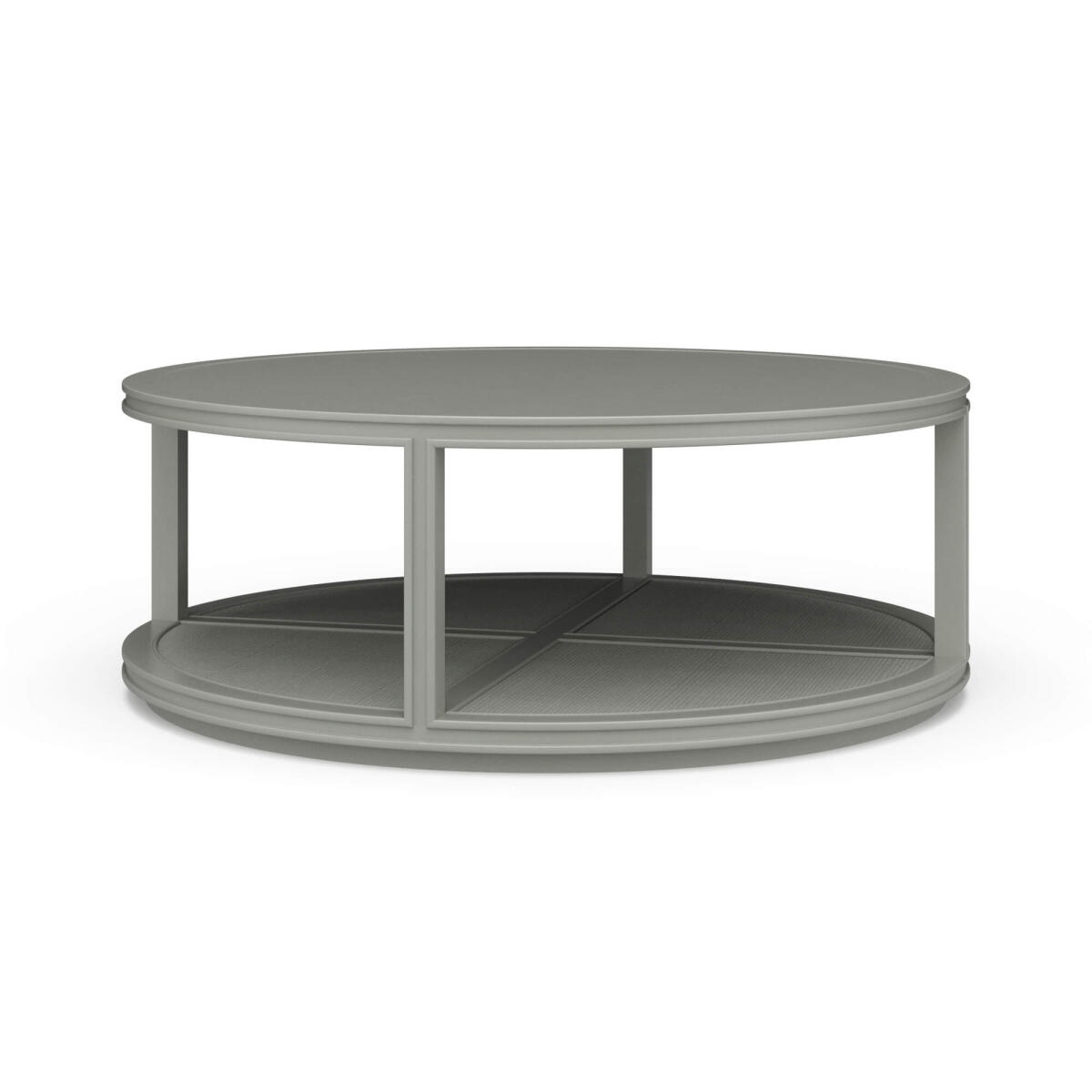 1ce92e4d7b913e7e1eab54b6ac801728 Cohan Round Coffee Table W/ Rattan - Image 1