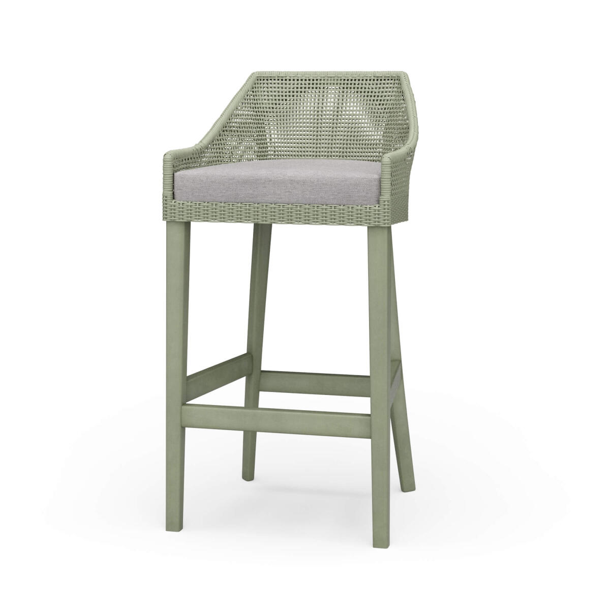1e23daca9b8332c7ca96c22f5f718323 Savanah Rattan Barstool W/ Seat Cushion - Image 1