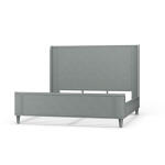 Lexington Bed W/ Rattan