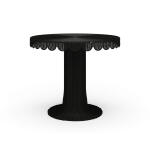 Scalloped Round Bistro Table