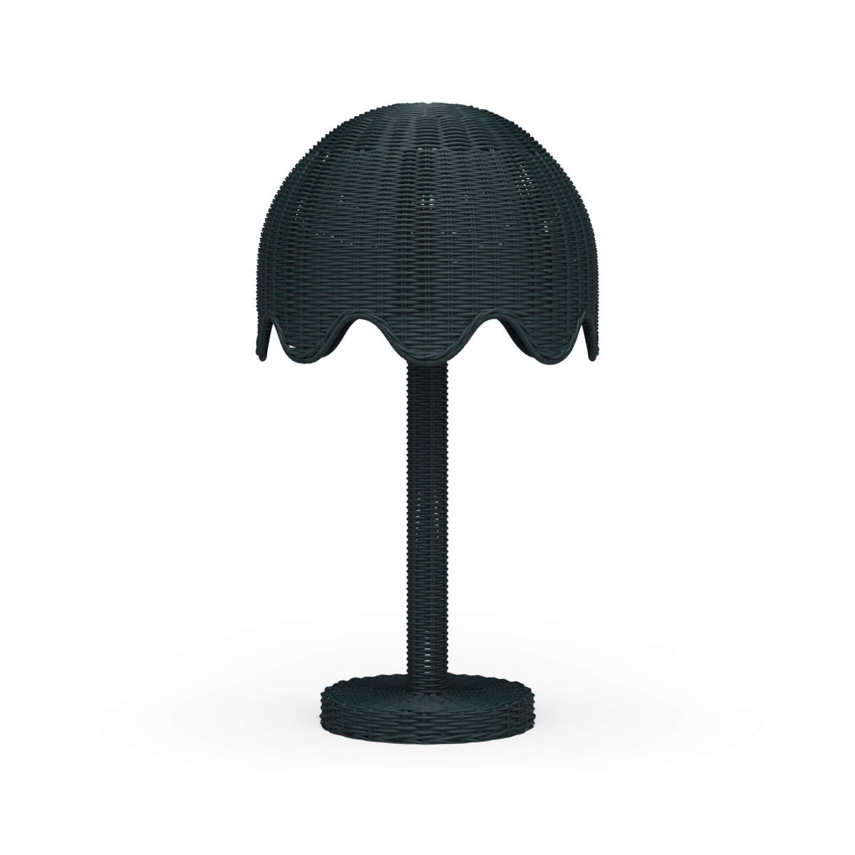 20ba95f0d1b12cc25cba434716de97fd Scalloped Rattan Table Lamp - Image 1