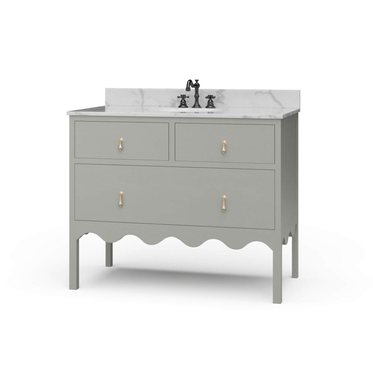 266d2aba9b31e0bcb5fb17778732debb Chloe Single Vanity W/ Sink & Marble Top - Image 1