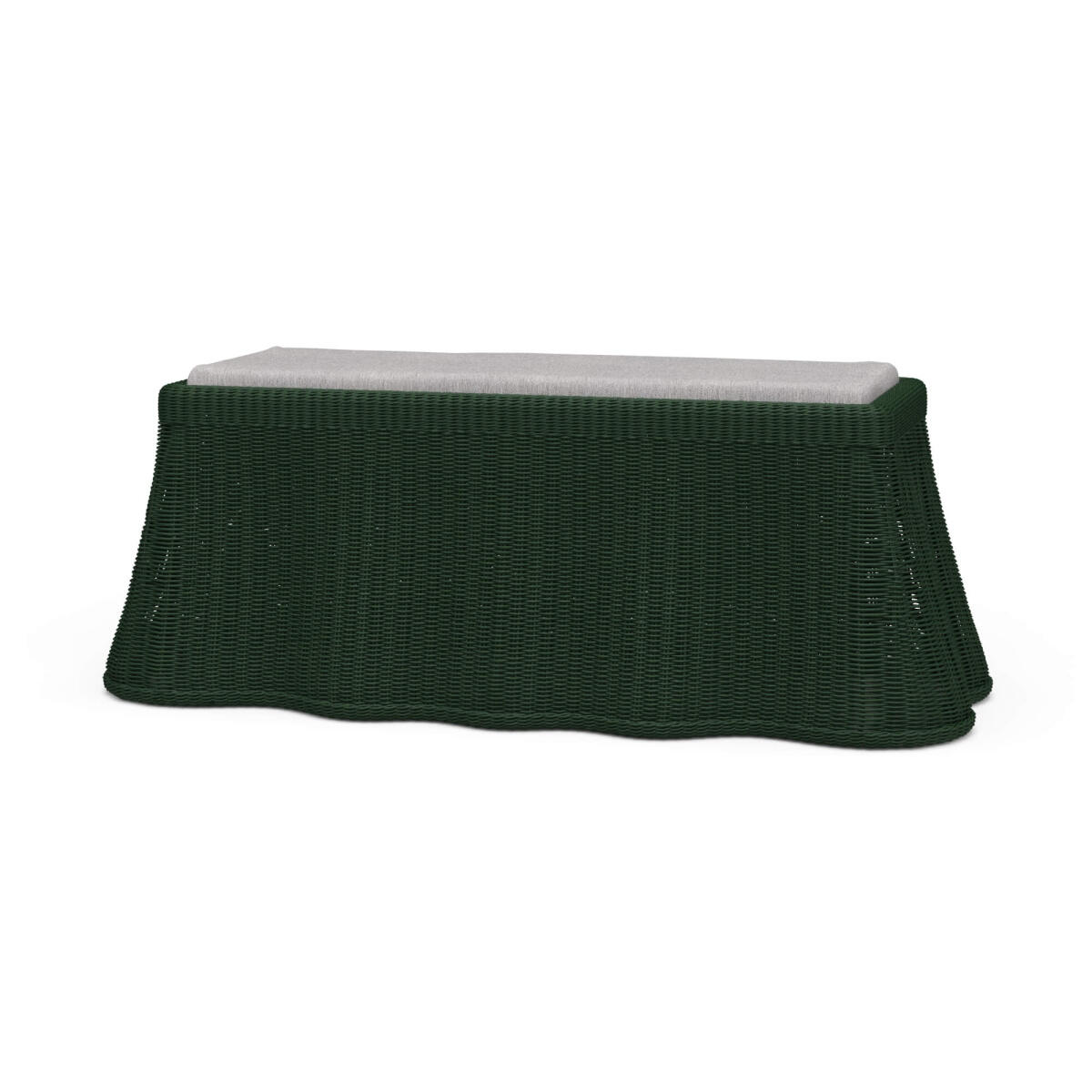 2ddc1e55d1ef5a938ab9a1823b135a0e Newport Rattan Rectangular Ottoman W/ Cushion - Image 1