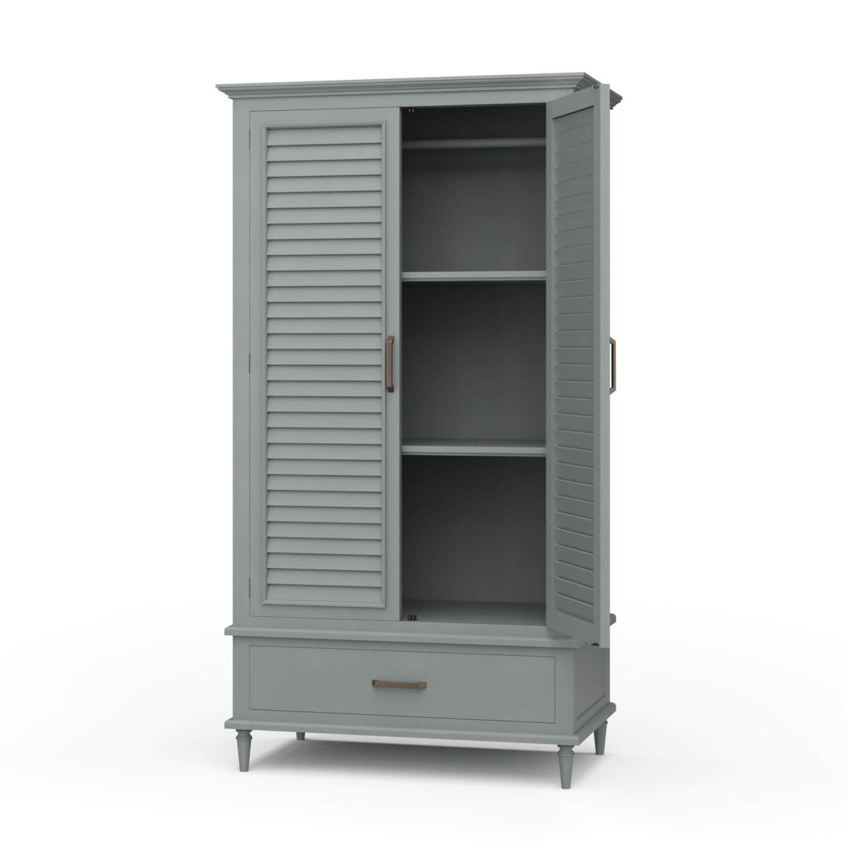 3267c0f88b56647c900abd61e7d45587 Sawyer Wardrobe W/ Shutter Door - Image 1