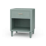 Lexington 1 Drawer Bedside Table W/ Rattan