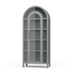 Vannes Display Cabinet W/ Glass Shelves