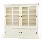 Hudson 99” Bookcase W/ Sliding Doors Bookcases Bookcases 11