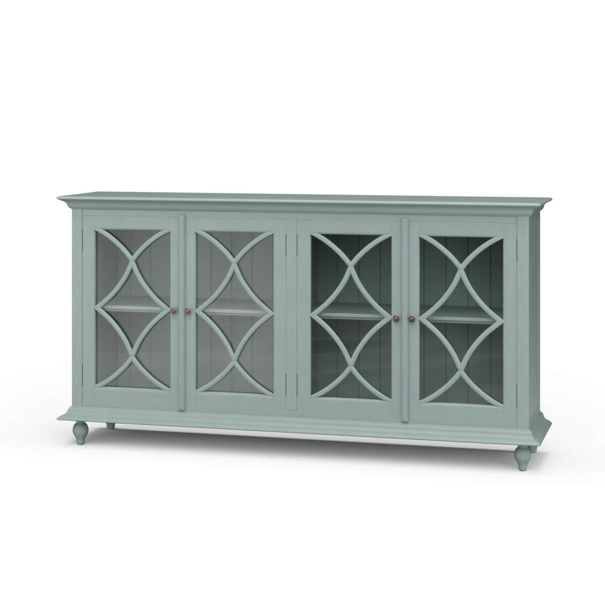 Hamilton 4 Door Buffet Dining Storage Blue 2 Hamilton 4 Door Buffet Dining Storage Blue 2